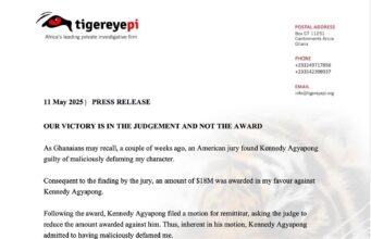 FROM $18M SUIT TO $500~ A LETTER FROM ANAS AREMEYAW ANAS TO GHANAIANS